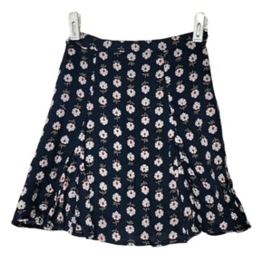 BILLABONG "Jane Skipper" skirt navy floral, flirty, fun Size XS